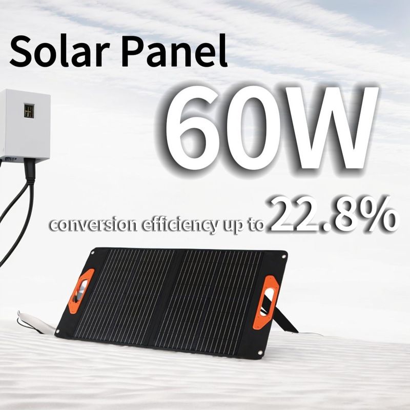 30W*2PCS Rumah Dibuat di Panel Surya dengan 56*63*4.5cm ukuran Lipat