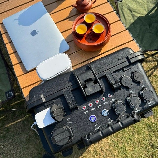 LT-30 Outdoor Portable 3000W Power Supply dengan AC dan DC Output Backup Power Station