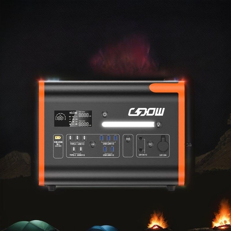 AT22 Solar Portable Power Generation Board 2200W Rated Output Power untuk Mobil Camping
