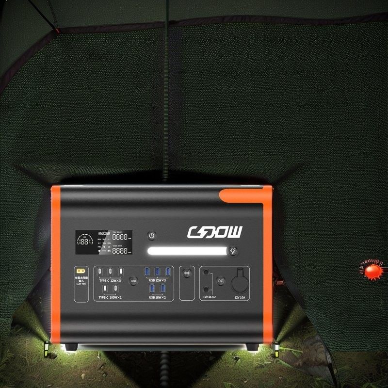 Pure Sinus Wave Inverter AT22 2200W LCD Portable Power Supply for Home Outdoor Camping