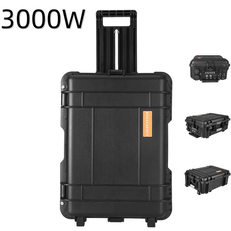 AC Output Current 15A Max LiFePO4 Energy System Energi penyimpanan untuk pembangkit listrik portabel