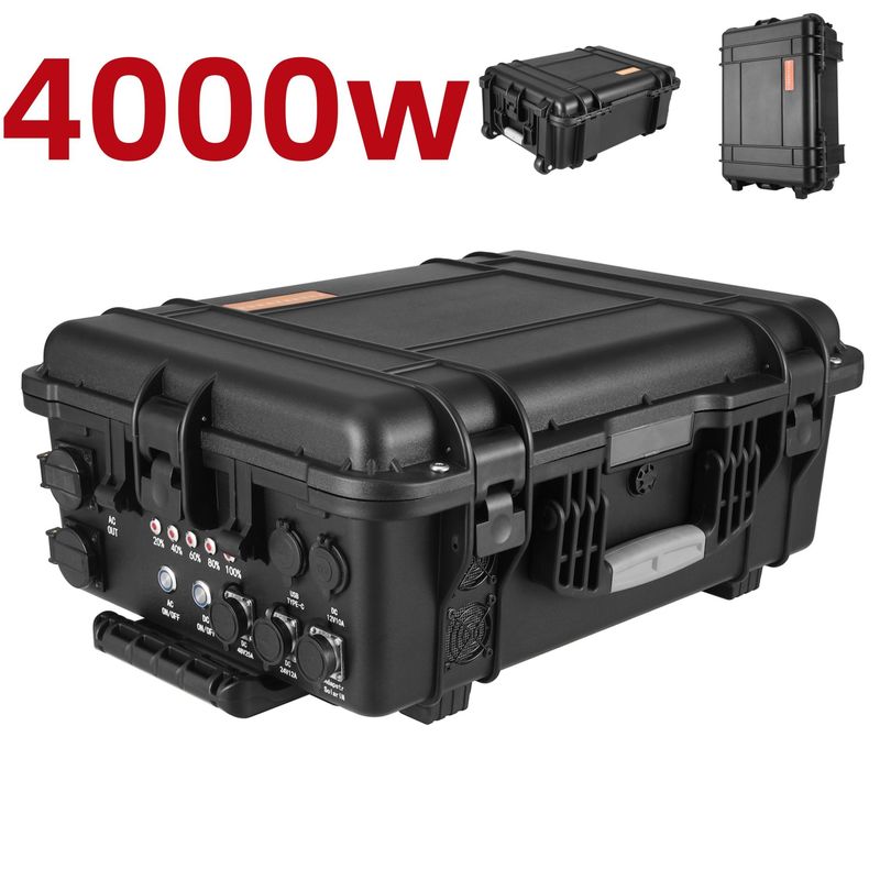 Baterai LiFePO4 dapat diisi ulang untuk pembangkit listrik seluler Penyimpanan energi Pasokan listrik 3840wh