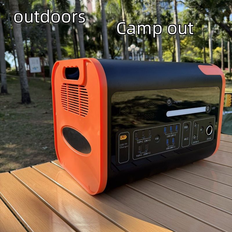 Sistem penyimpanan energi portabel ruangan dengan baterai LiFePO4 2200W