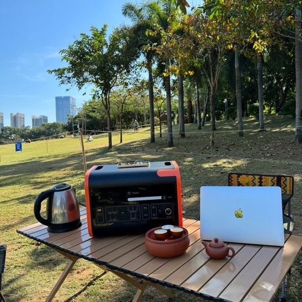 Penyimpanan Energi Pasokan Listrik Generator Surya Stasiun Listrik Portable untuk Camping Luar Ruang