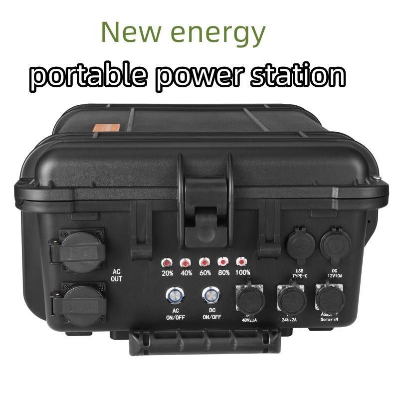 Baterai Lithium Ternary 6000W Generator Surya untuk Outdoor Camping Drone Photography