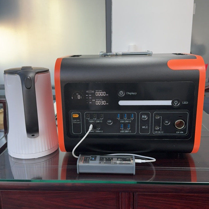 1800W-2400W Energy Storage Portable Power Station Solar Generator untuk perjalanan luar ruangan