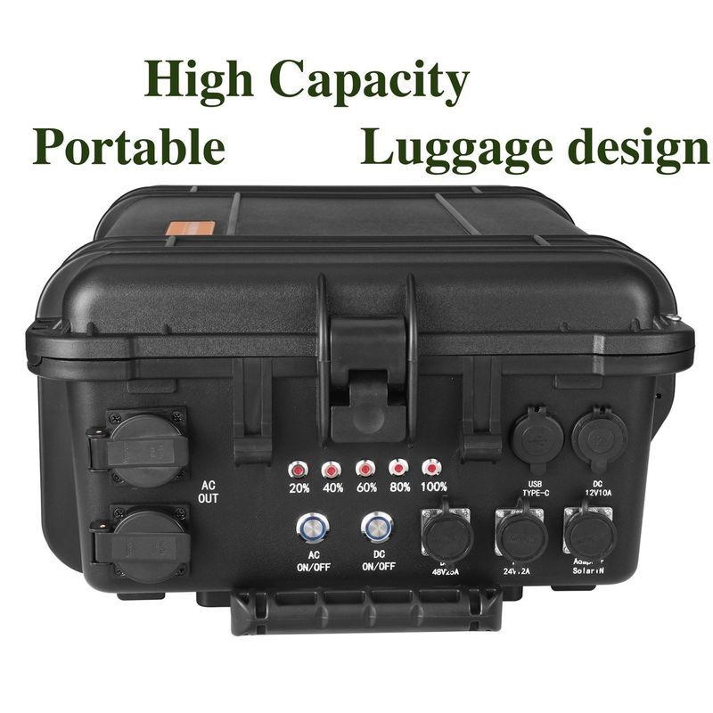 LT-30 Supply Energy Emergency Portable Power Bank Generator 3000W dengan Inverter AC/DC