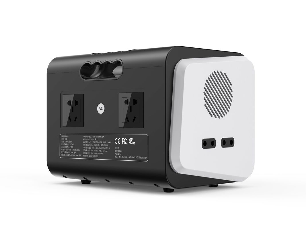 HT60 600W 700W 230V Solar LiFePO4 Lithium Battery Portable Power Station dengan Panel