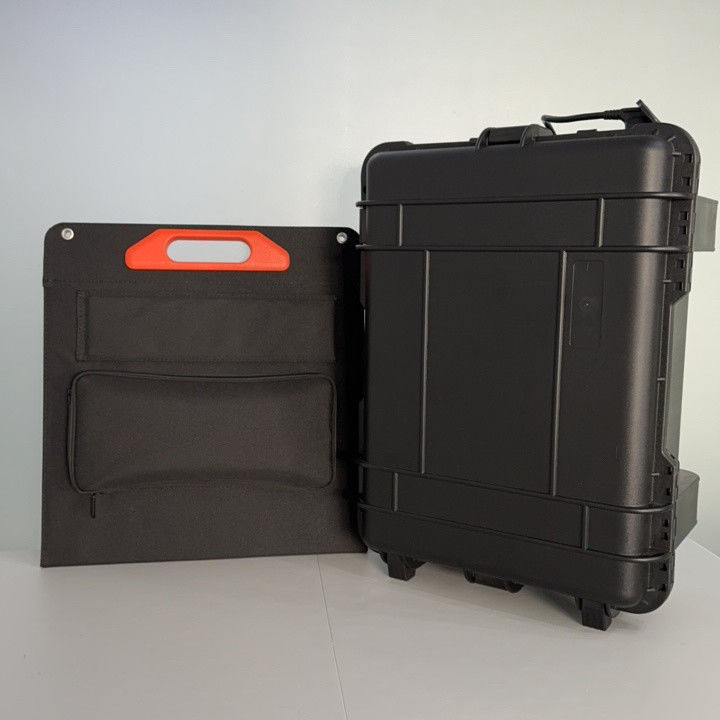 Hitam 3000W Portable Power Station AC Daya tinggi 220V Tidak ada baterai Paket yang bisa dilepas