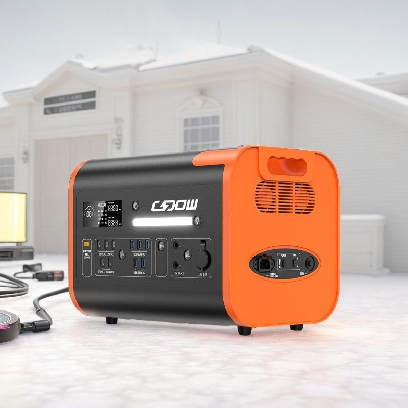 AT22 2048wh Wireless Camping Solar Power Station untuk Portable Energy Storage System