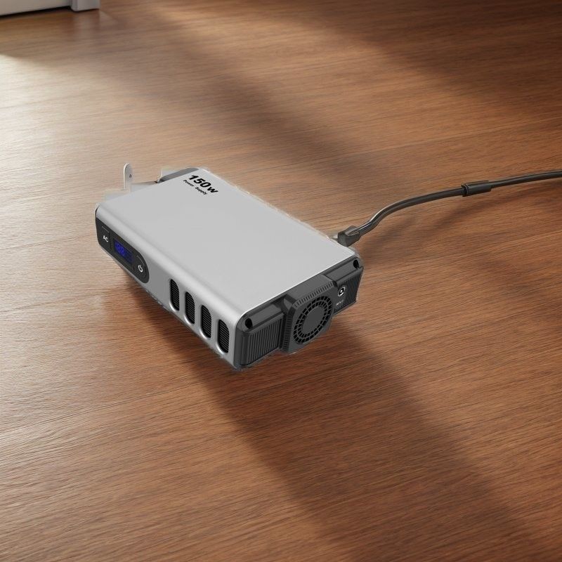 32000mAh Lithium Ion Portable Power Station 150W Output 220V AC 50Hz/60Hz Kustomisasi