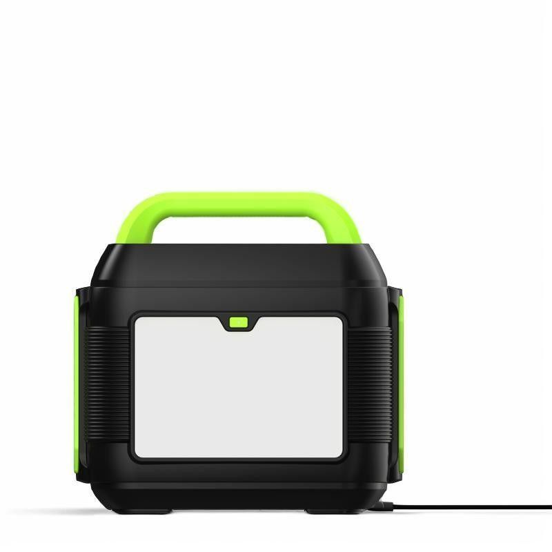 220V 600W 300W 2200W Pembangkit Listrik Seluler untuk Camping dengan Panel Surya dan Lampu LED