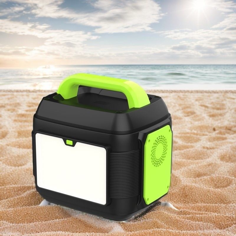 Penyimpanan Energi 600W Pasokan Listrik Darurat Seluler dengan Baterai 300W dan Pengecas Surya 200W