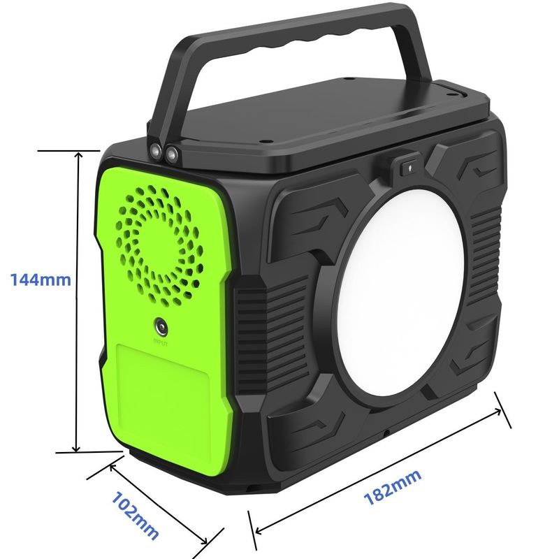 200W Solar Generator Portable Power Station untuk penyimpanan energi Pasokan listrik di balkon