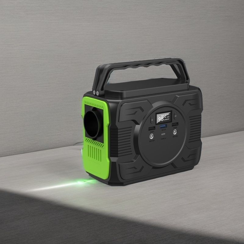 Pasar Eropa 173wh 200W Pembangkit Listrik Tenaga Surya untuk Penyimpanan Energi Darurat di Rumah
