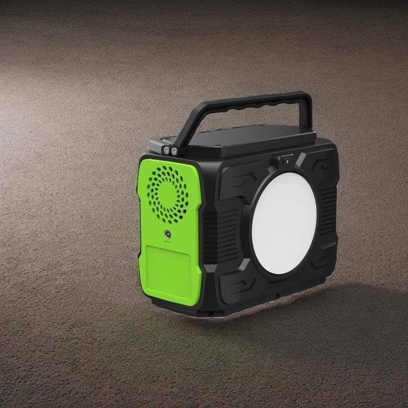 200W Mini Lithium Battery Generator Mobile Charger USB Portable Power Station 1,6kg