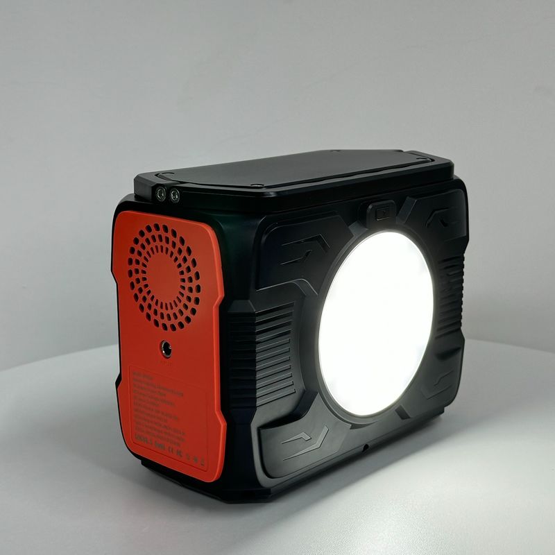 Kompak dan Ringan 200W 300W Mini Solar Power Station dengan Adaptor Input 5V-20V/2A