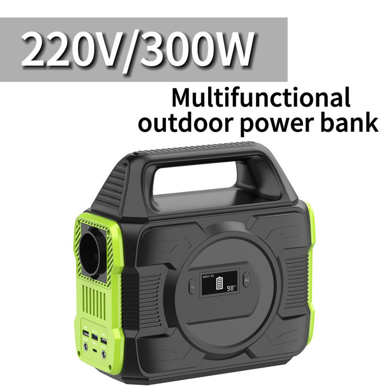 300W 220V Solar Power Bank Portable Generator untuk Rumah Perlengkapan Camping Darurat S3
