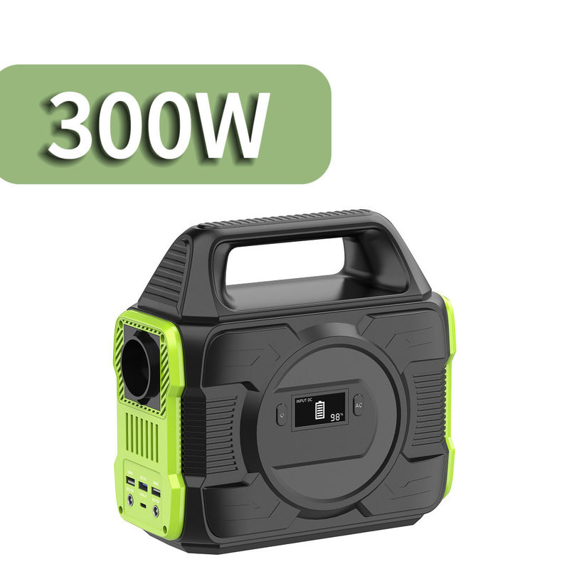 British Standard 300W Outdoor Energy Storage Power Bank untuk fast charging 220V di luar ruangan