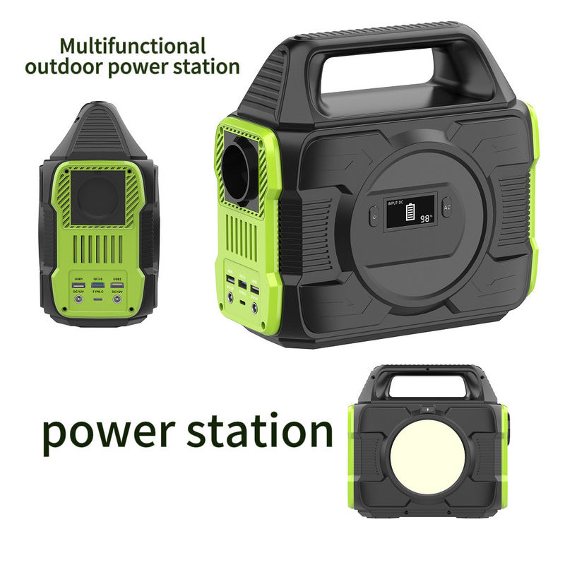300W Custom Small Multi-Function Charger 500W Portable Power Station dengan kapasitas nominal
