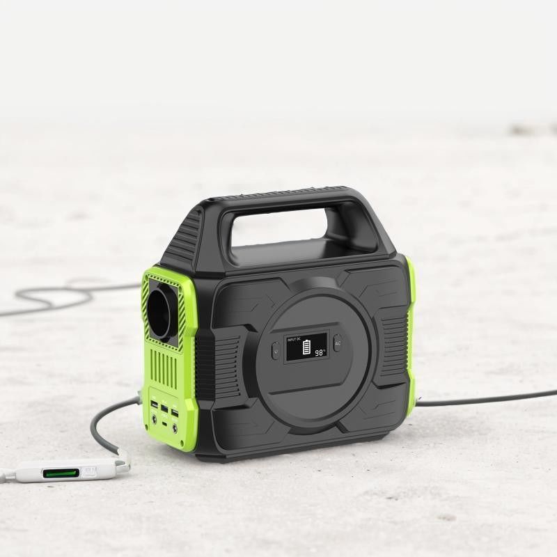 Stasiun Listrik Outdoor Portable dengan Listrik Crystal Display dan 2200W High Power Output