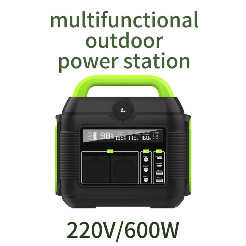 Warna yang dapat disesuaikan S6 Outdoor Multi-Purpose 600W Portable Charging Station Power Bank
