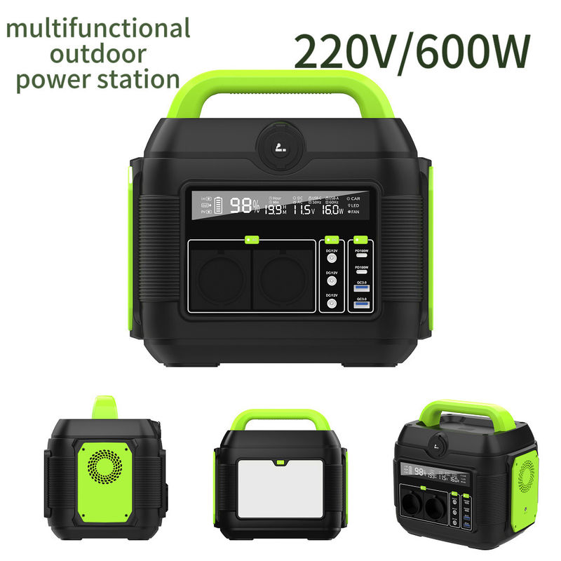 Daya Surya Luar Ruang Energi Penyimpanan Portable Mobile Power Bank Lithium-ion Baterai 576wh