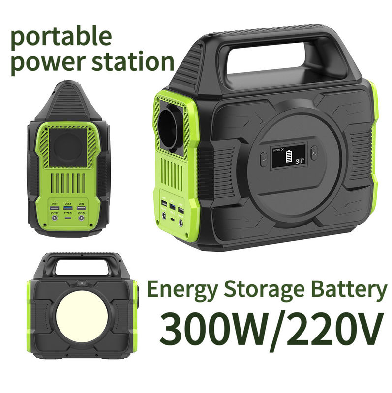 Portable 300W Mono Silicon Solar Panel Charger untuk Lapisan Baterai Camping Outdoor