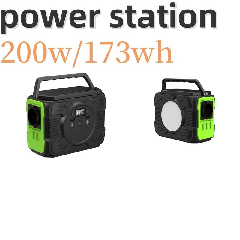 Operasi Mudah Pembangkit Listrik Portable 200W dengan Daya Surya dan Baterai Lithium-Ion