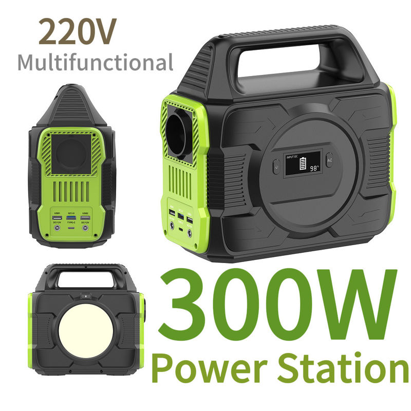 Daya Pembangkit Listrik Surya S3 300W penyimpanan energi portabel