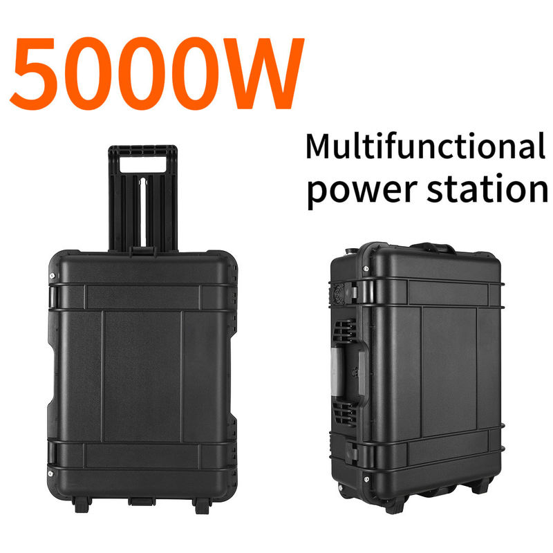 AC Output Current 15A Max 5000W Sistem penyimpanan energi rumah untuk pembangkit listrik portabel