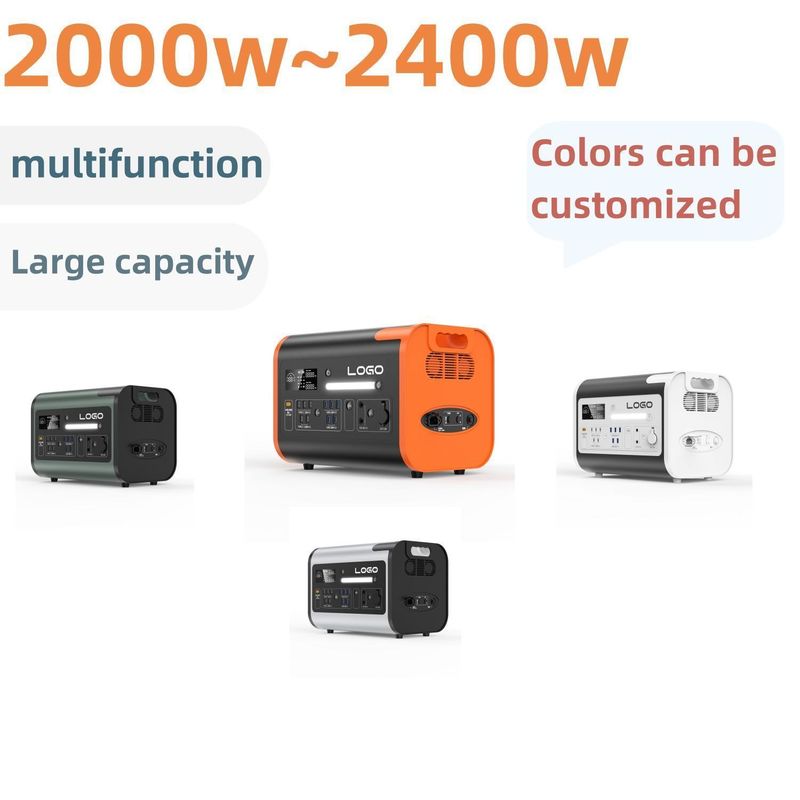 25kg Generator Surya Portable untuk Outdoor 2000W/2200W/2400W Frekuensi output 50/60Hz