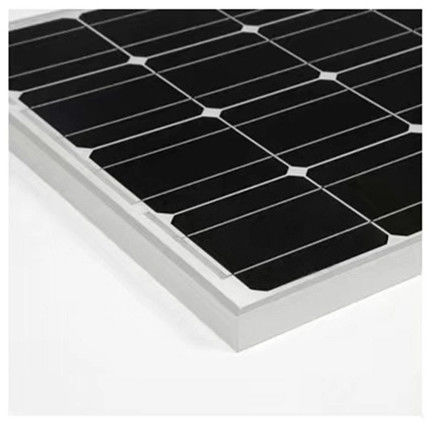 100W32 monokristalin silikon modul fotovoltaik panel surya dengan bingkai aluminium cocok untuk rumah RV Marine