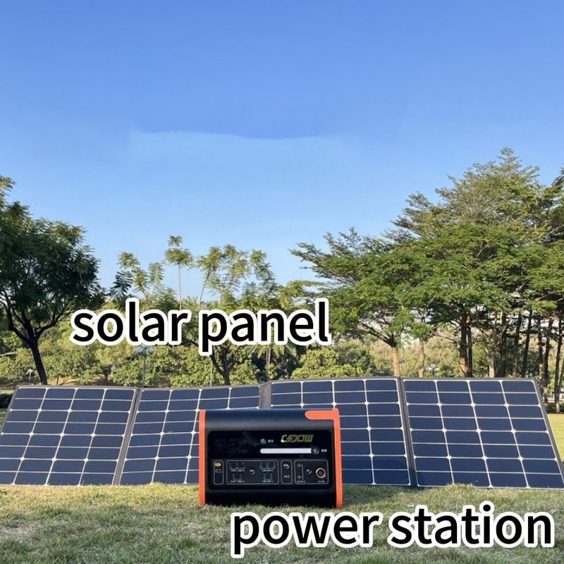 2200W Solar Generator 2500W Panel Surya dengan Pembangkit Listrik Portable Sumber Daya Anda