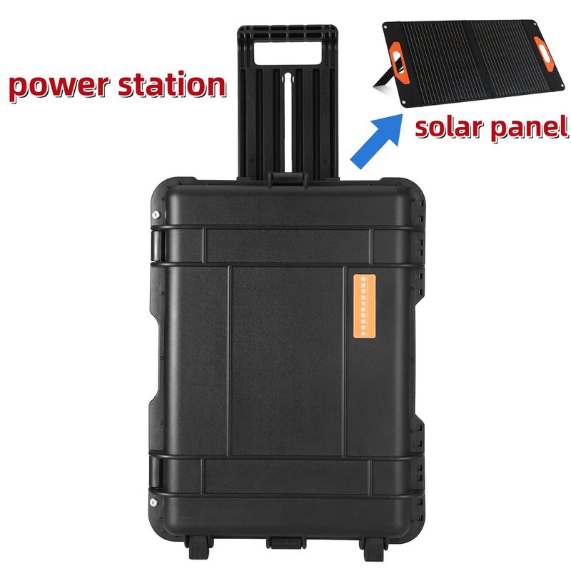 All AC Output Socket USB/Type-C 18W Max 3000W Solar Generator untuk Outdoor dan Camping