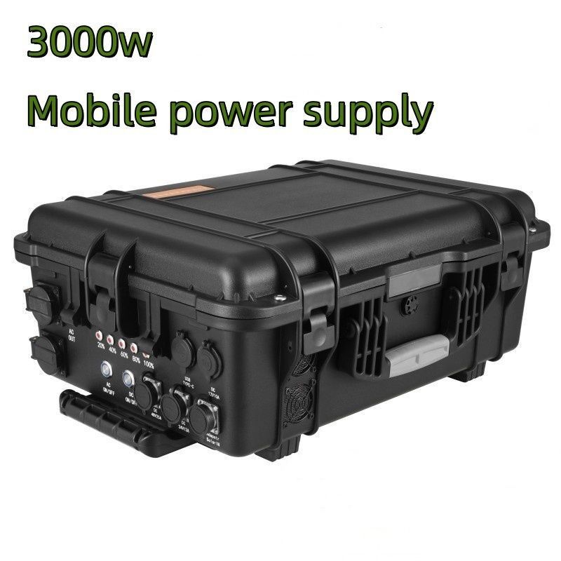 USB/Tipe-C 18W Max LiFePO4 110V/220V 3000W/4000W/5000W Rumah Tangga Portable Power Station
