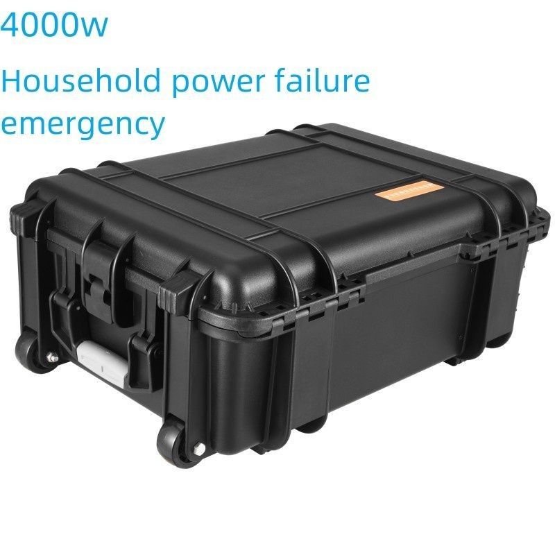 LT-40 LiFePO4 4000W Portable Solar Generator untuk Rumah / Camping Power Station 110V/220V
