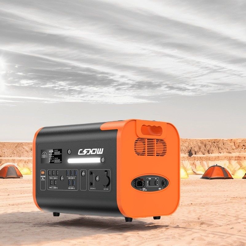 Home and Camping Mobile Power Station 2048wh Solar Generator AT22 untuk pengisian mobil