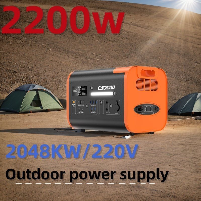 Generator Surya Portable Off Grid 600W/1000W/1800W/2200W AC 100V-120V/AC 220V-240V