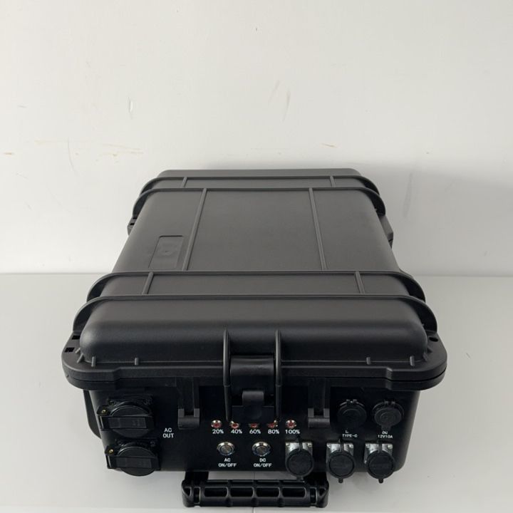15A Max AC Output Current Portable Solar Power Station 4kw LiFePO4 Baterai dengan LT-40