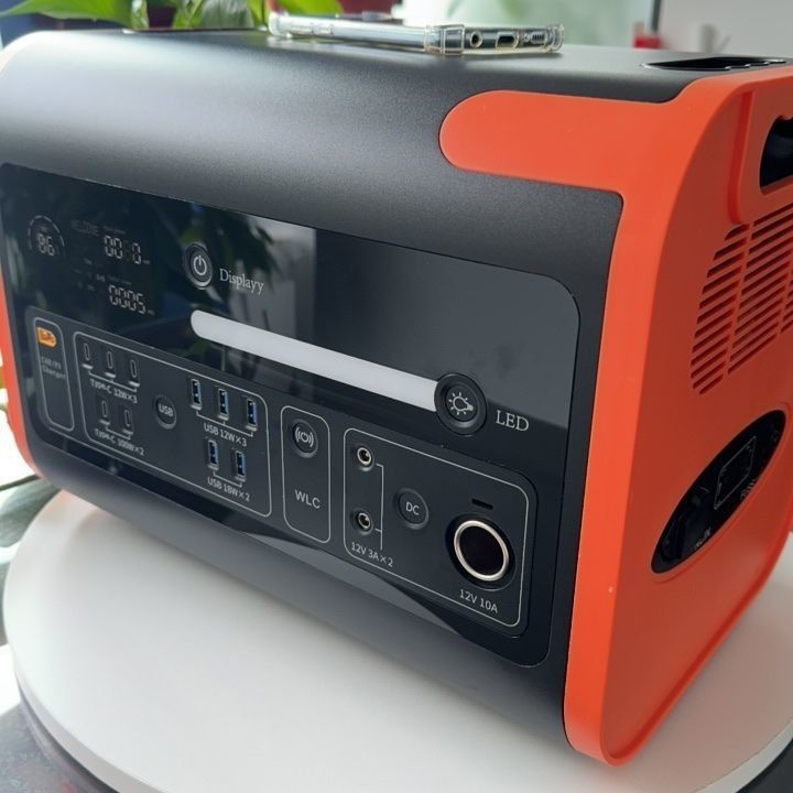 600W 2000W Power Station Portable Generator Surya untuk Perkampungan Power darurat pemadaman