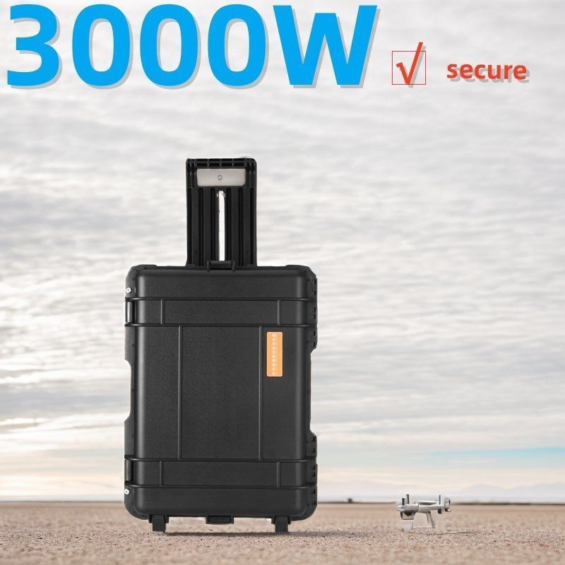 Perlindungan Suhu Tinggi 3000W UPS Solar Panel Outdoor Mobile Charger untuk Produk