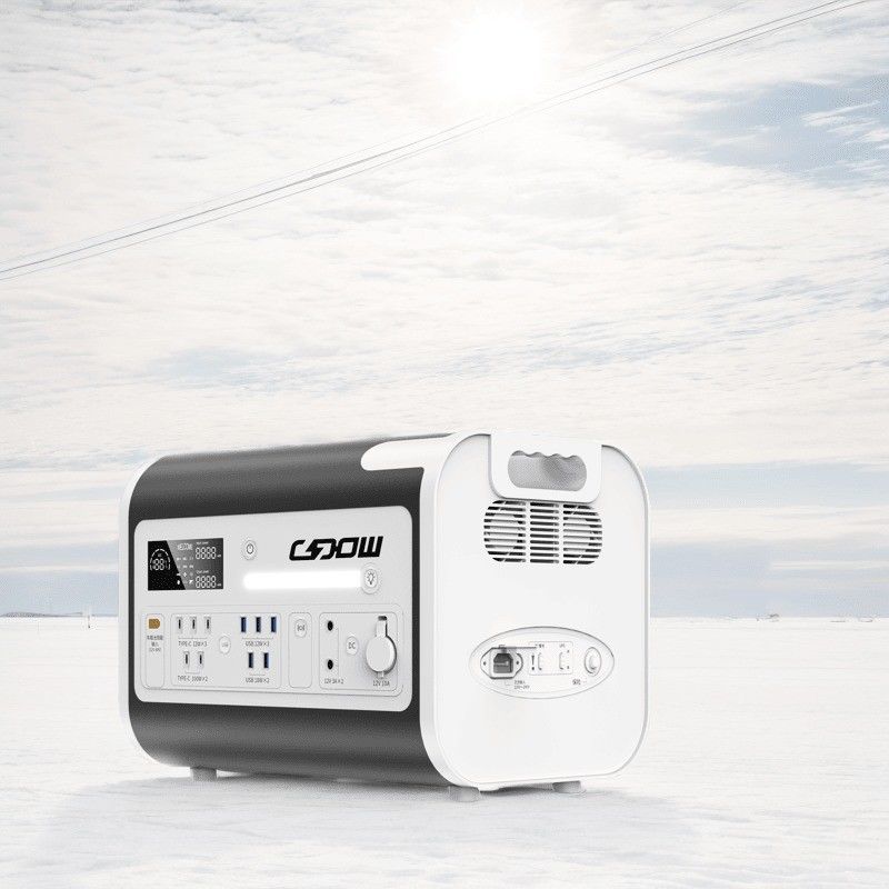 High Power Portable Power Station dengan Baterai LiFePO4 dan Dual Fast Charging 2200W