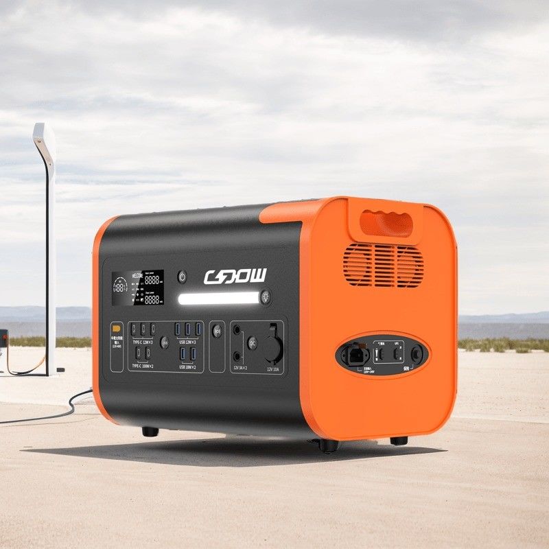 Kapasitas tinggi AT22 2000W Generator Daya Surya Dual-Way Quick Charge untuk Camping Outdoor