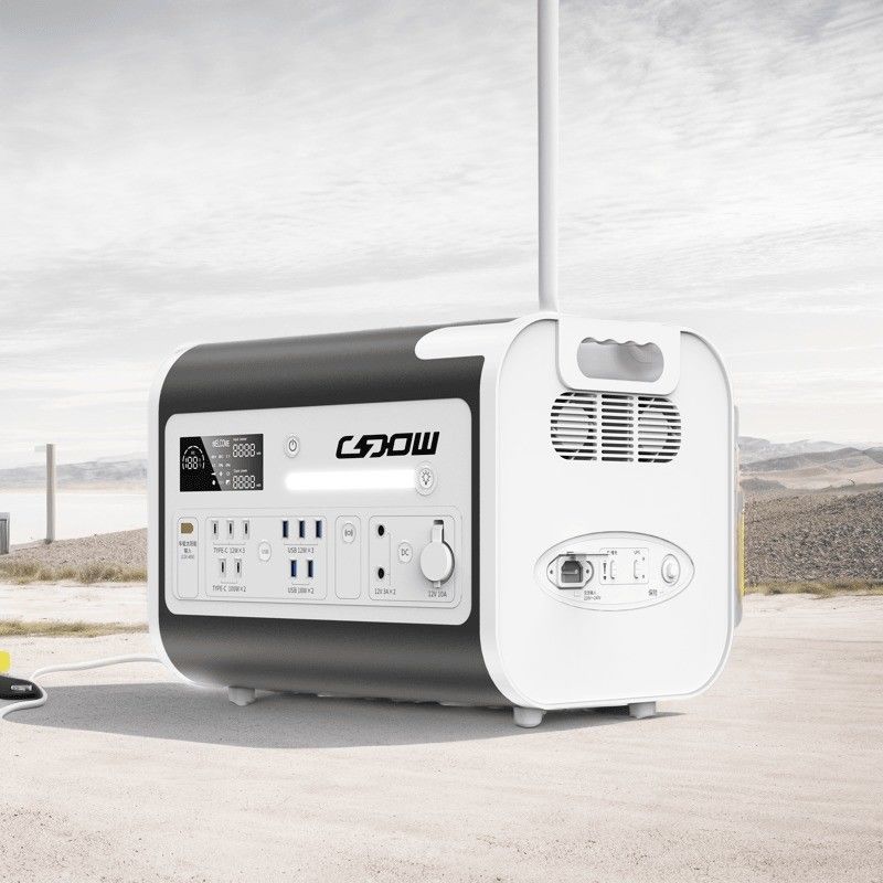 Sertifikasi CE Un38.3 230V/110V AC DC UPS Mobile Power Supply untuk outdoor