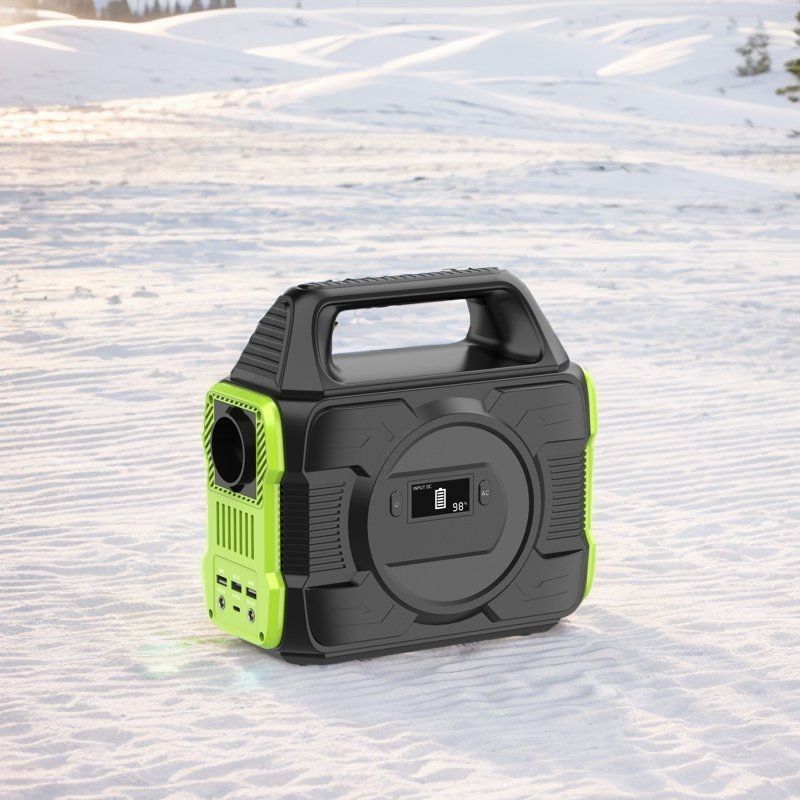 300W 110V 000mAh Stasiun pengisian cepat Portable AC/DC/USB/Type-C Outdoor Power Supply
