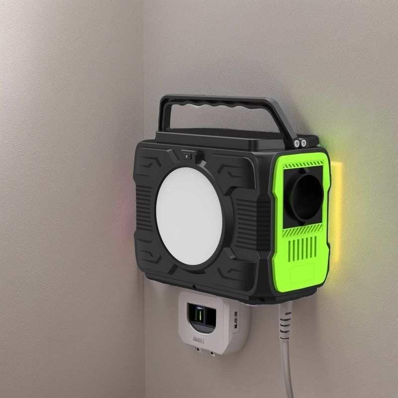 12V-16.8V/6A DC1 2 Output 200W Portable Power Station for Home Emergency Mobile Phone Charging dan Generator Oksigen