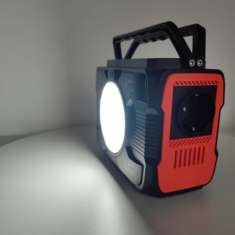 Stasiun Listrik Surya Portable 200W AC DC Output untuk kegiatan luar ruangan dan keadaan darurat