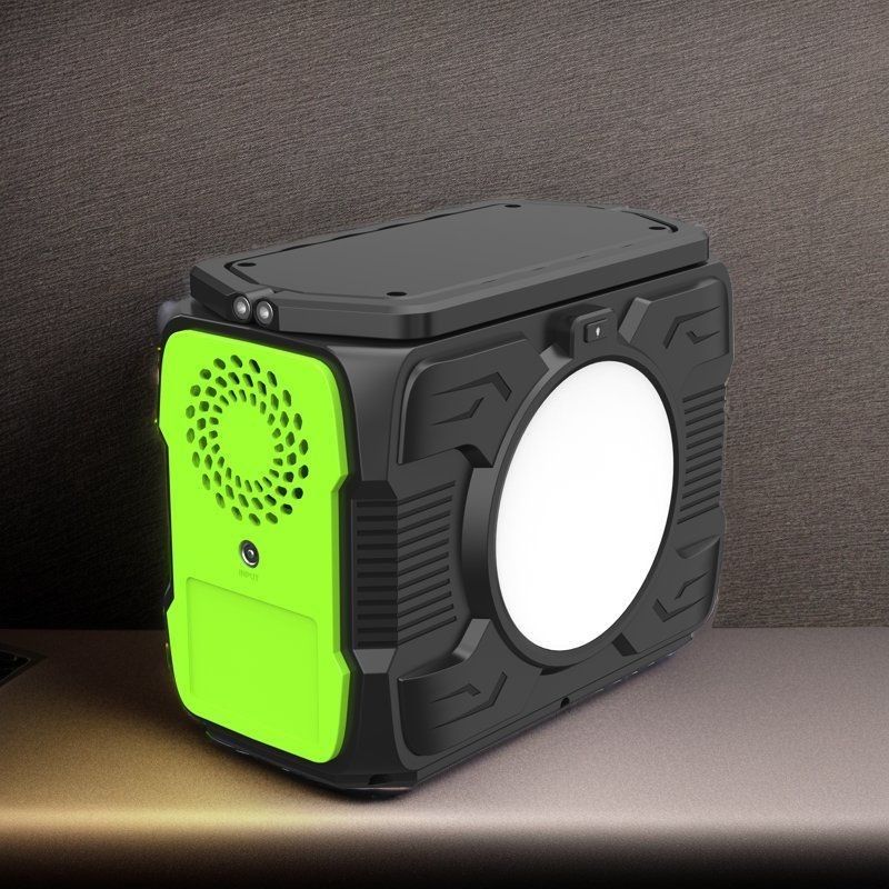 Stasiun Listrik Camping Portable 200W dengan Baterai Lithium dan Output 12V/200-300A EC5