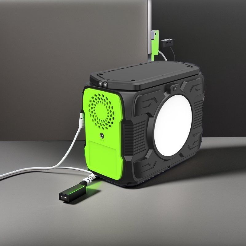 Pasar Amerika Selatan Stasiun Listrik Portable 200W dengan Baterai Lithium-Ion